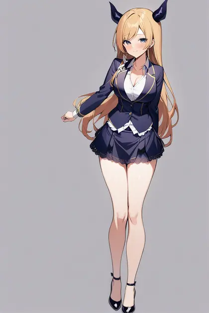 1girl, yuzuki choco (1st costume), hololive