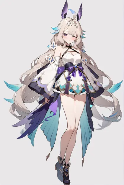 1girl, enna alouette (1st costume), nijisanji