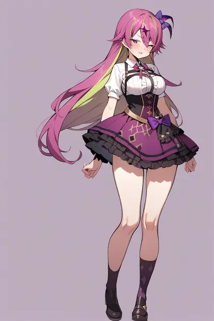 1girl, mano aloe, hololive