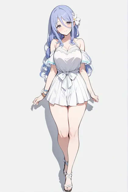 1girl, shizuru (summer) (princess connect!), princess connect!