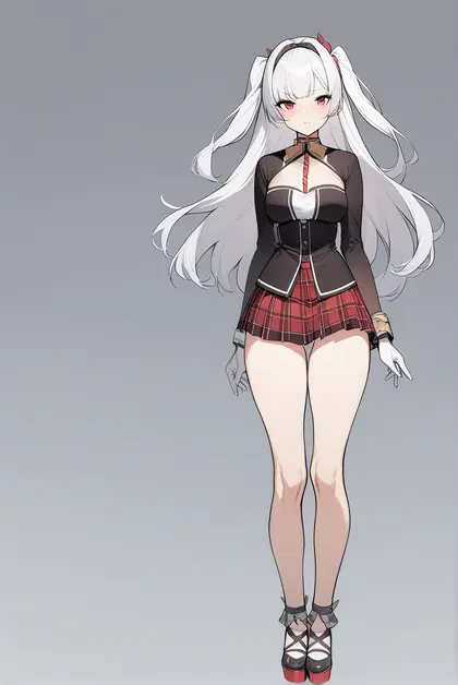 1girl, ajax (azur lane), azur lane
