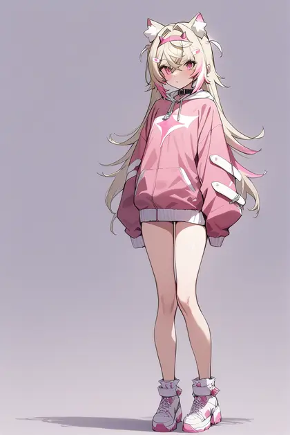 1girl, mococo abyssgard, hololive