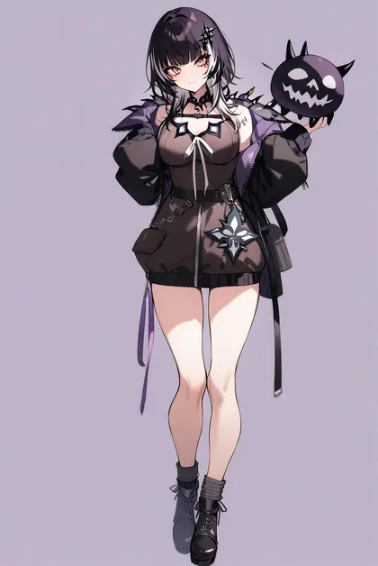 1girl, yorick (shiori novella), hololive