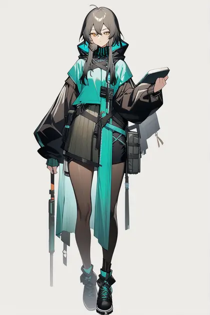 1girl, flint (arknights), arknights