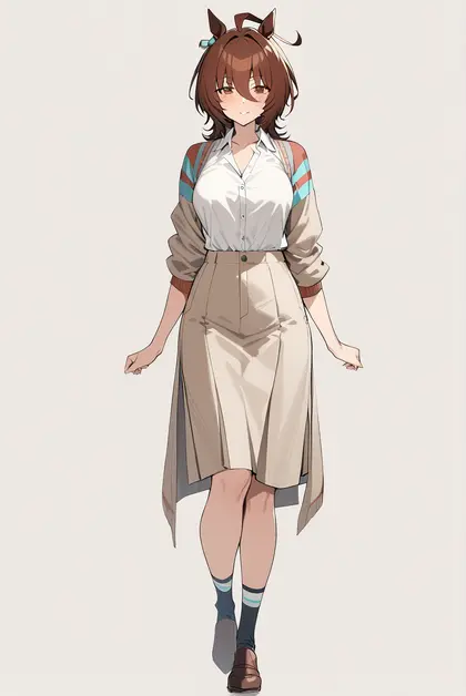 1girl, agnes tachyon (umamusume), umamusume