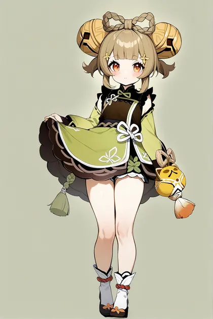 1girl, yaoyao (genshin impact), genshin impact