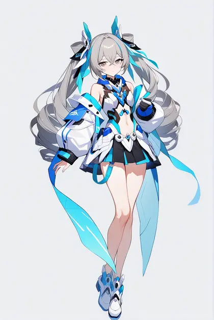 1girl, bronya zaychik (herrscher of truth), honkai (series)