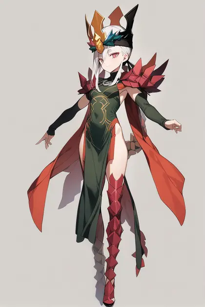 1girl, queen draco (fate), fate/grand order