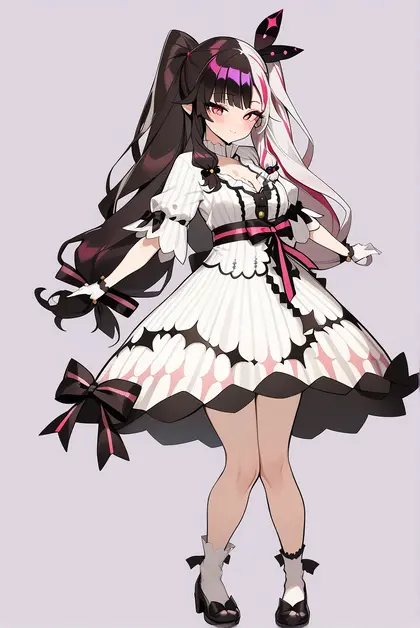 1girl, yorumi rena (1st costume), nijisanji