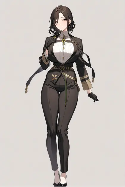 1girl, shirayuki tomoe, nijisanji