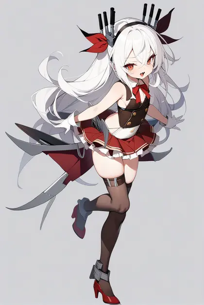 1girl, vampire (azur lane), azur lane