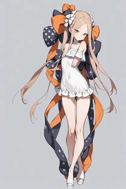 1girl, abigail williams (swimsuit foreigner) (fate), fate/grand order