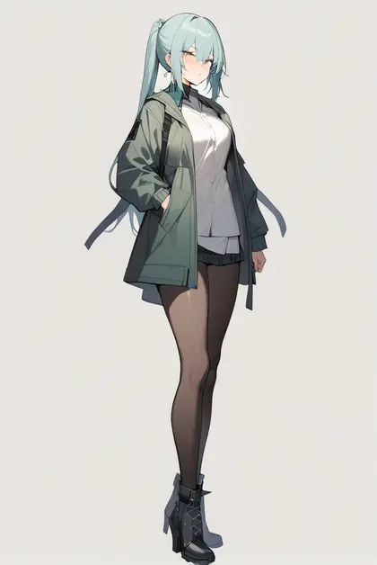 1girl, lwmmg (girls' frontline), girls' frontline