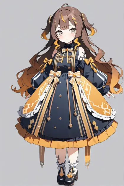 1girl, anya melfissa (1st costume), hololive