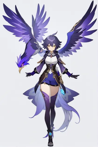 1girl, oz (genshin impact), genshin impact