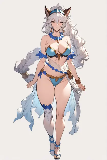 1girl, heles (summer) (granblue fantasy), granblue fantasy