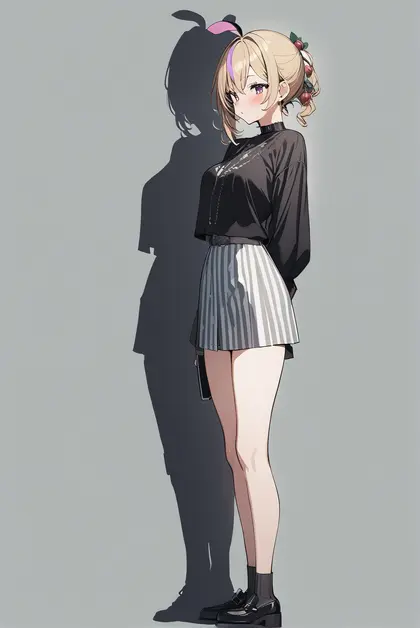 1girl, omaru polka (3rd costume), hololive