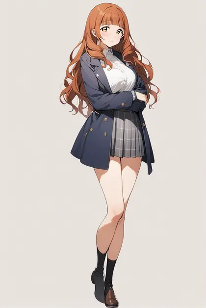 1girl, yuuki anju, love live!