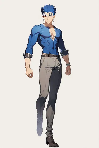 1boy, cu chulainn (fate/stay night), fate (series)