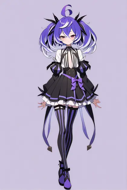 1girl, shisui kiki (1st costume), nanashi inc.