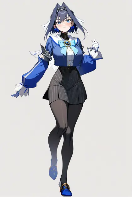 1girl, kronie (ouro kronii), hololive