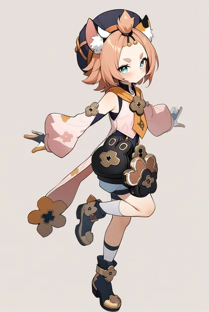 1girl, diona (genshin impact), genshin impact