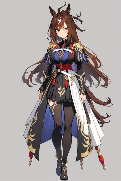 1girl, duramente (umamusume), umamusume