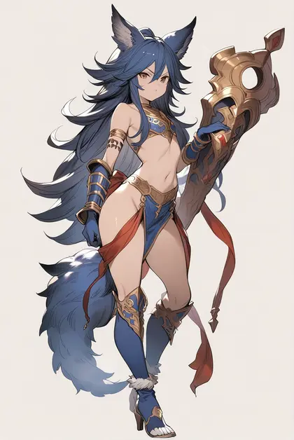 1girl, fenrir (shingeki no bahamut), granblue fantasy