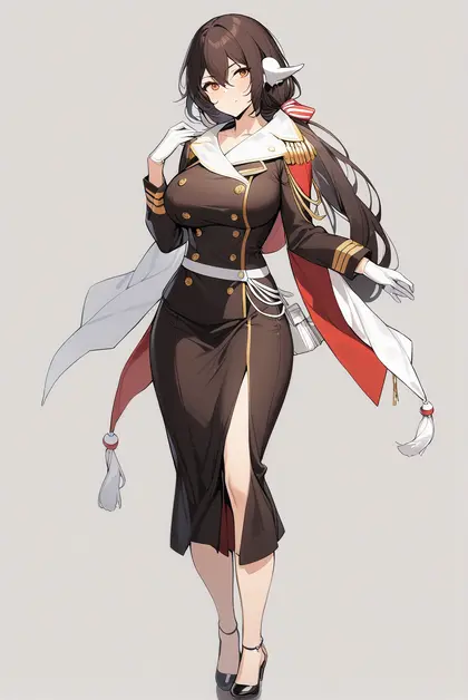 1girl, mikasa (azur lane), azur lane