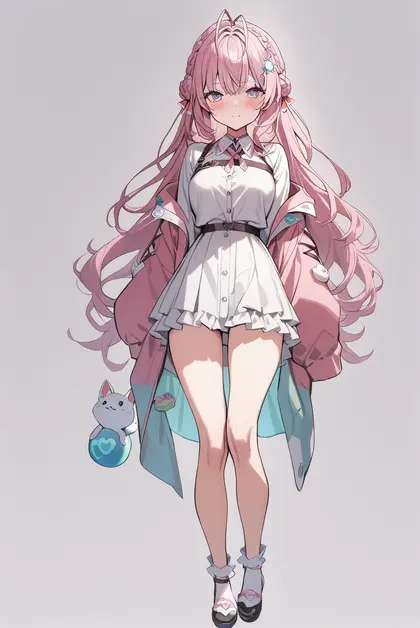 1girl, kokoro (hakui koyori), hololive