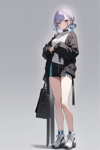 1girl, kaminari qpi, vspo!