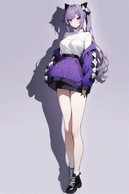 1girl, keqing (lantern rite) (genshin impact), genshin impact