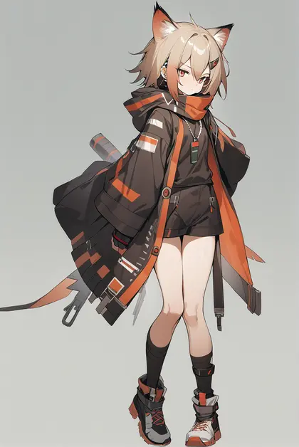 1girl, vermeil (arknights), arknights