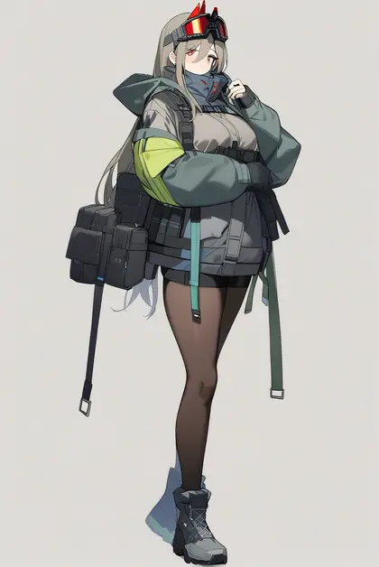 1girl, sig mcx (girls' frontline), girls' frontline
