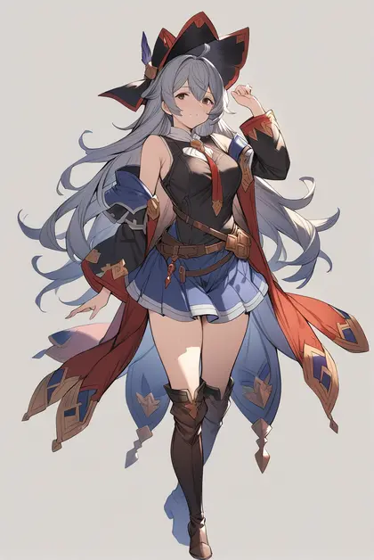 1girl, nier (granblue fantasy), granblue fantasy