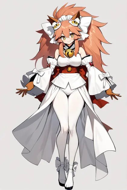 1girl, tamamo cat (third ascension) (fate), fate/grand order