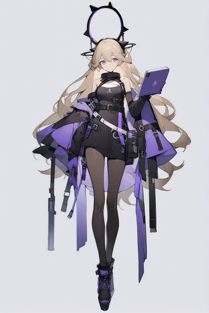 1girl, indigo (arknights), arknights