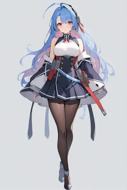 1girl, helena (azur lane), azur lane