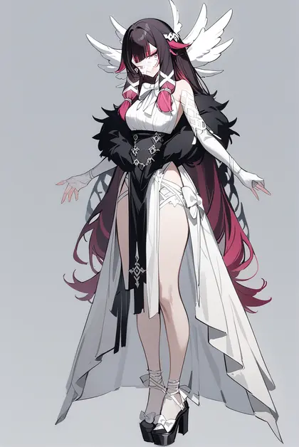 1girl, columbina (genshin impact), genshin impact