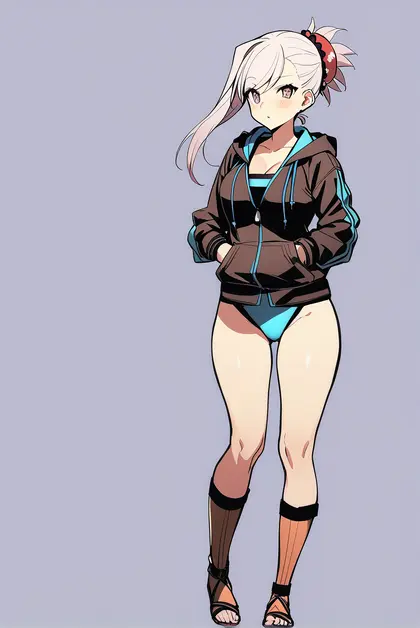 1girl, miyamoto musashi (swimsuit berserker) (first ascension) (fate), fate/grand order