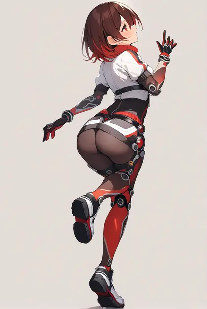 1girl, roboco-san (1st costume), hololive