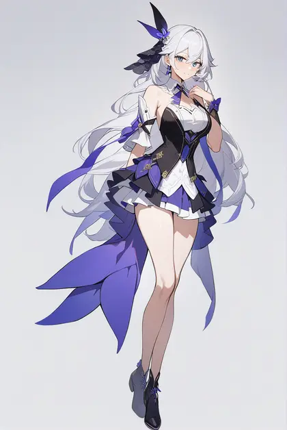 1girl, kallen kaslana (sixth serenade), honkai (series)