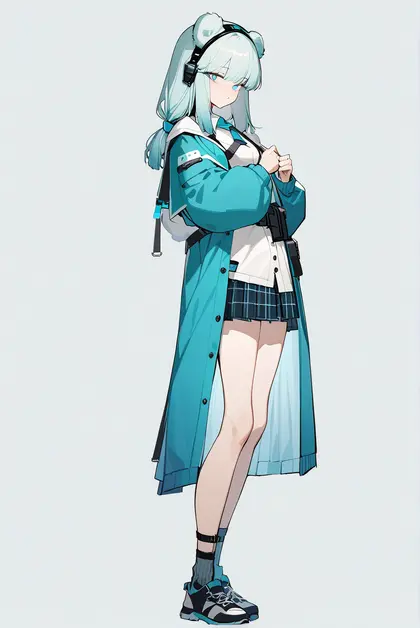 1girl, istina (arknights), arknights