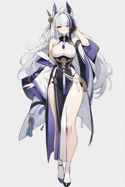 1girl, unzen (azur lane), azur lane