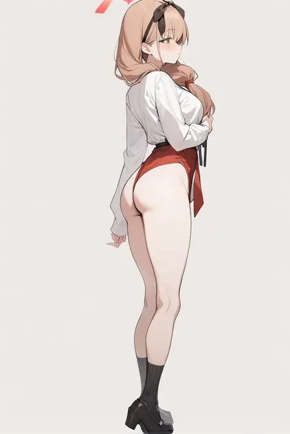 1girl, chinatsu (blue archive), blue archive