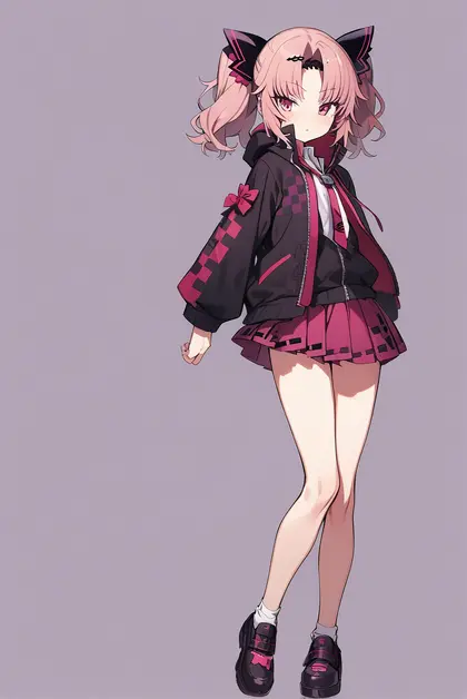 1girl, akatsuki uni, uni create