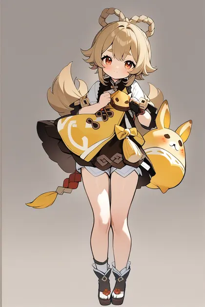 1girl, yuegui (genshin impact), genshin impact