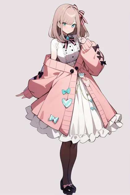 1girl, suzuhara lulu (1st costume), nijisanji