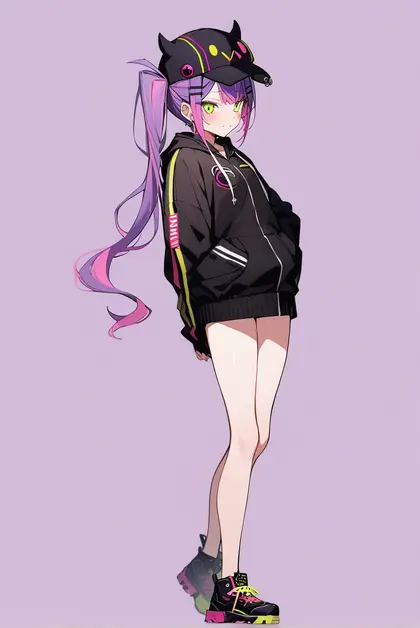 1girl, bibi (tokoyami towa), hololive