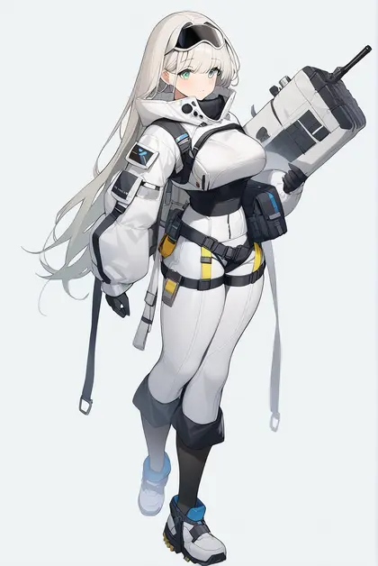 1girl, aurora (elite ii) (arknights), arknights